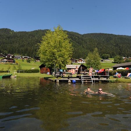 Haus Stampfer Hotel Weissensee Bagian luar foto