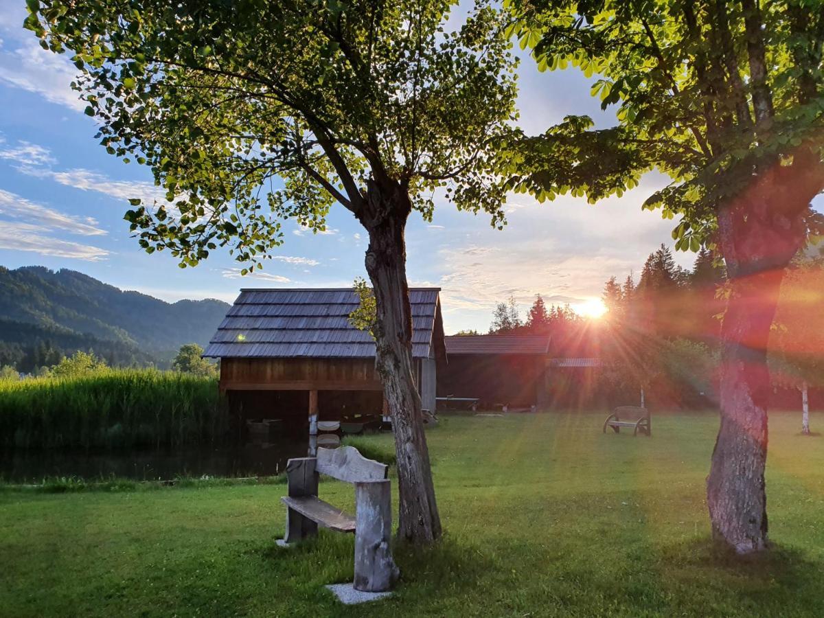 Haus Stampfer Hotel Weissensee Bagian luar foto